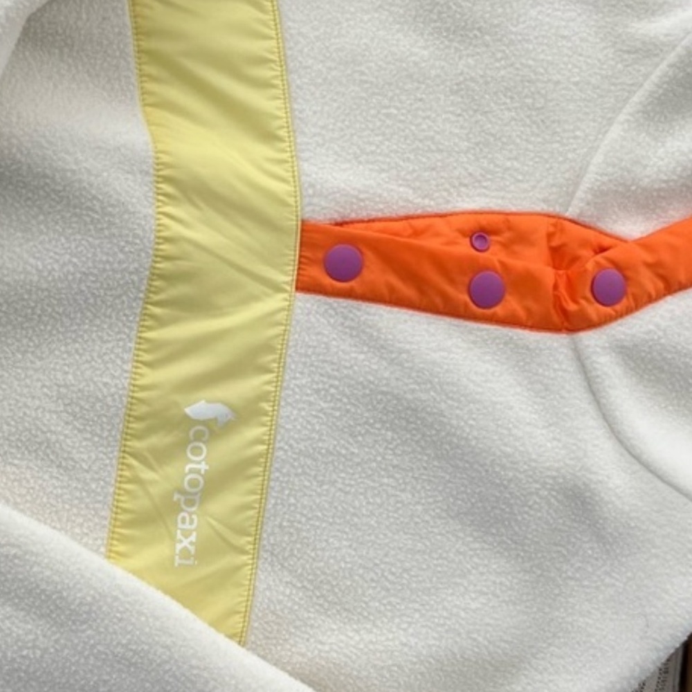 Cotapaxi Colorful Fleece Jacket with Button Accents